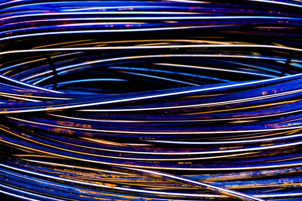 close up light trails